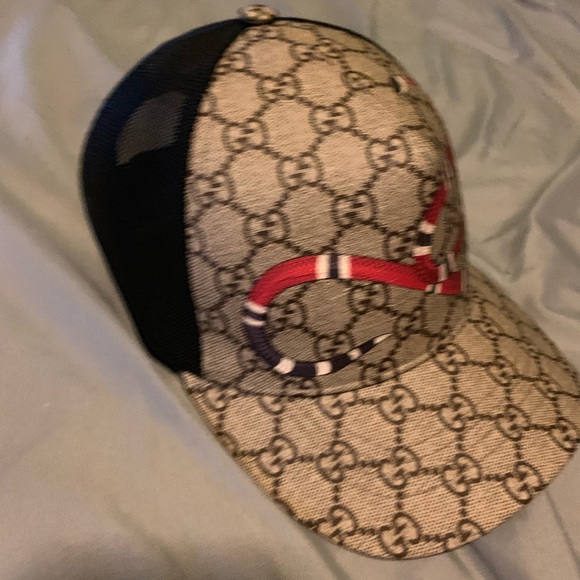 Gucci hat, snake logo, real - Picture 2 of 7